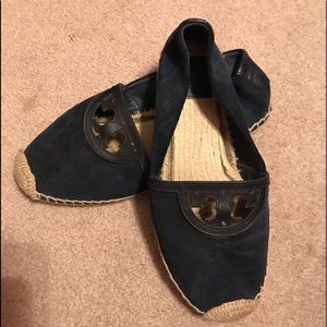 Suede Tory Burch shoes